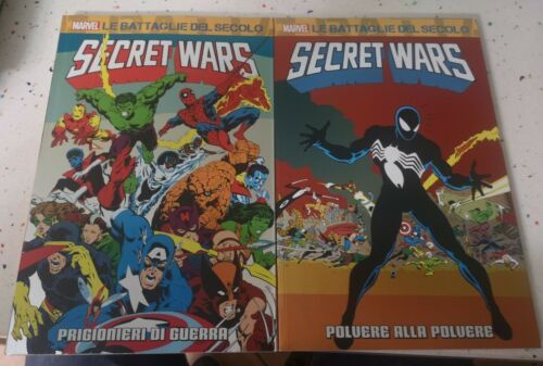 MARVEL - LE BATTAGLIE DEL SECOLO 36/37 - SECRET WARS 1/2 COMPLETA NUOVI