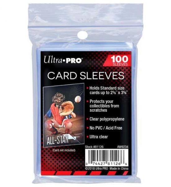 CARD SLEEVES : BUSTINE PROTETTIVE MORBIDE STANDARD