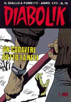 DIABOLIK ORIGINALE ANNO 17 #    19: UN CADAVERE SOTTO LA NEVE