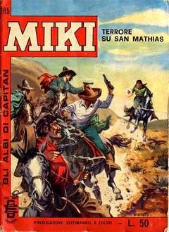 GLI ALBI DI CAPITAN MIKI LIBRETTO #   285