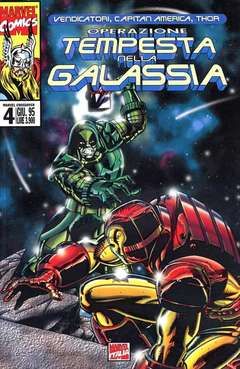 MARVEL CROSSOVER #     4 - OPERAZIONE TEMPESTA NELLA GALASSIA  4