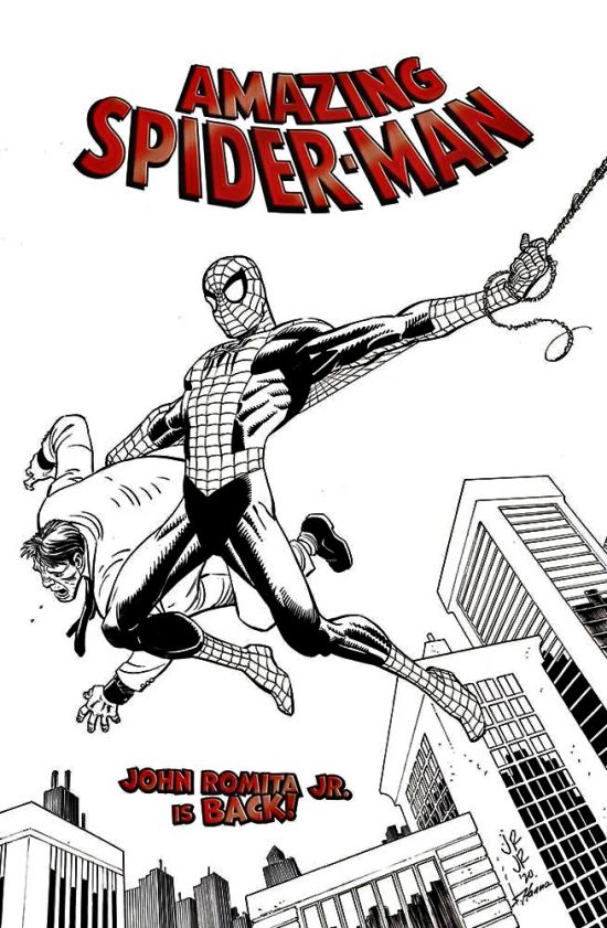 UOMO RAGNO #   801 - AMAZING SPIDER-MAN 1 - VARIANT BY JOHN ROMITA JR