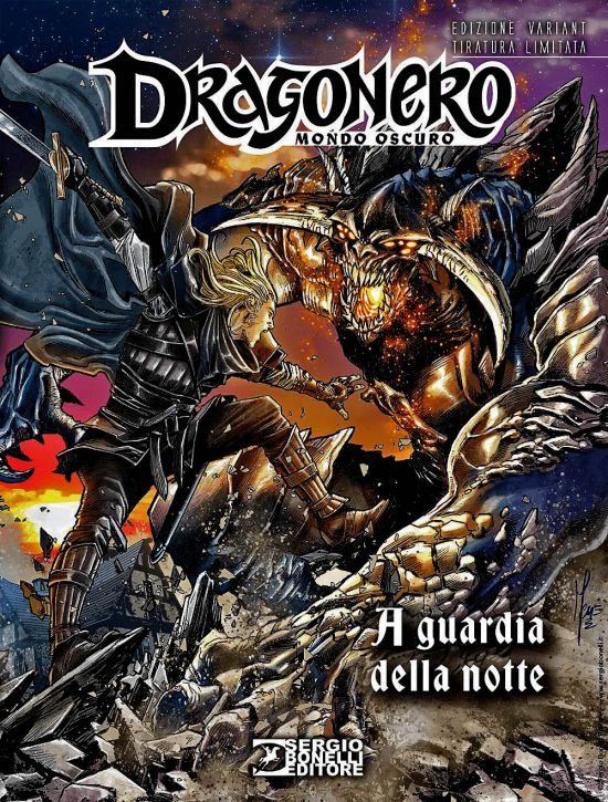 DRAGONERO #   114 - MONDO OSCURO 1: A GUARDIA DELLA NOTTE - VARIANT LUCCA 2022