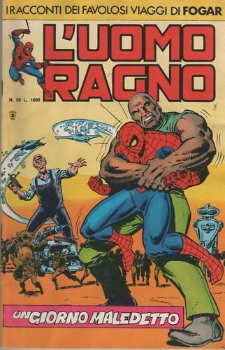 UOMO RAGNO 2A SERIE #    50: IL GIORNO MALEDETTO