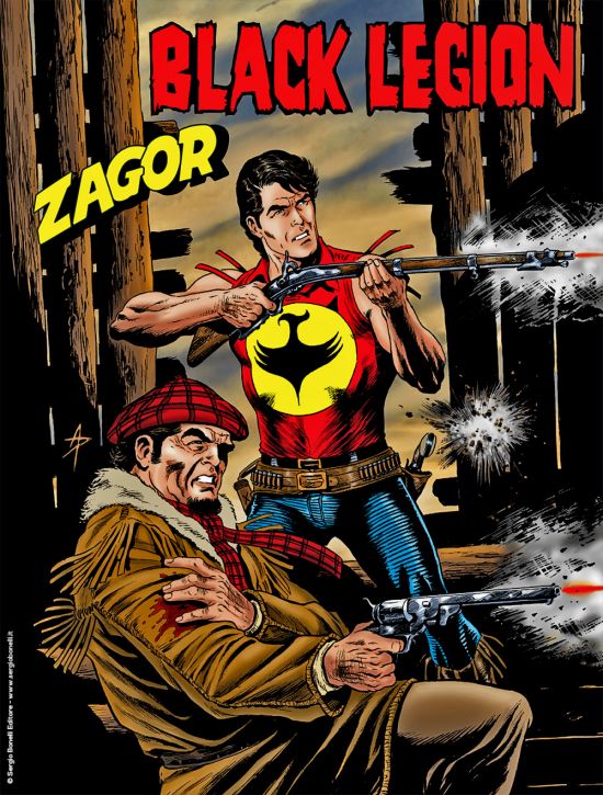 ZENITH #   741 - ZAGOR 690: BLACK LEGION
