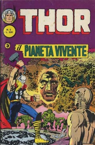 THOR SECONDA SERIE #     5: IL PIANETA VIVENTE