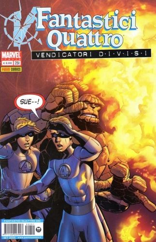 FANTASTICI QUATTRO #   251 - VENDICATORI DIVISI