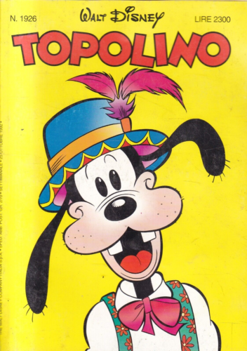 TOPOLINO LIBRETTO #  1926
