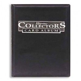 ALBUM COLLECTORS X CARDS PORTFOLIO 4 TASCHE NERO