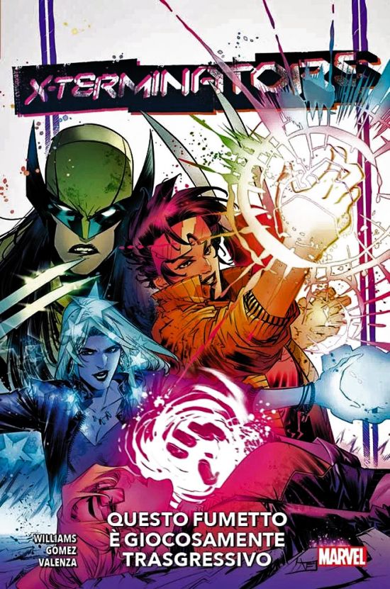 X-TERMINATORS: QUESTO FUMETTO È GIOCOSAMENTE TRASGRESSIVO