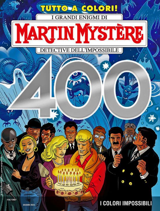 MARTIN MYSTERE #   400: I COLORI IMPOSSIBILI