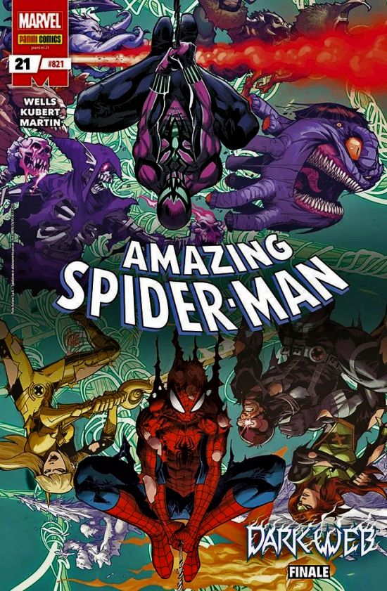 UOMO RAGNO #   821 - AMAZING SPIDER-MAN 21 - DARK WEB