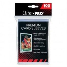 CARD SLEEVES : BUSTINE PROTETTIVE MORBIDE PREMIUM PLATINUM TRASPARENTI 100 PZ