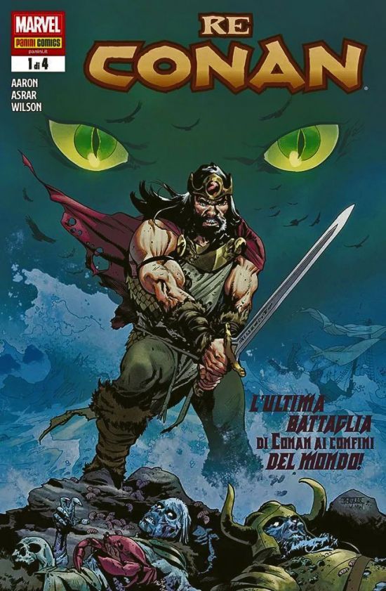 CONAN IL BARBARO 15/18 - RE CONAN 1/4 COMPLETA NUOVI