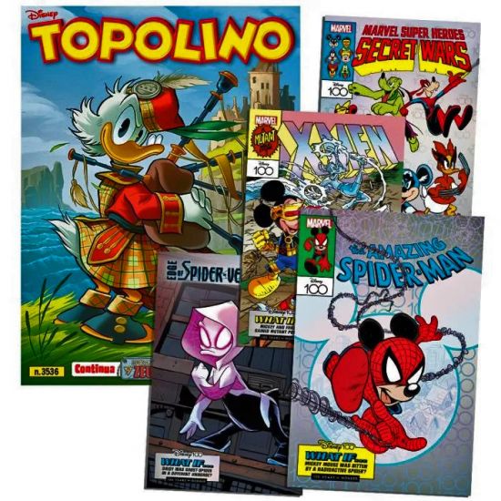 TOPOLINO LIBRETTO #  3536 + LITOGRAFIE MARVEL 9-10-11-12 (DI 12)