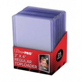 CARD SLEEVES : BUSTINE PROTETTIVE TOP LOUDER & CARD SLEEVES 3" X 4"