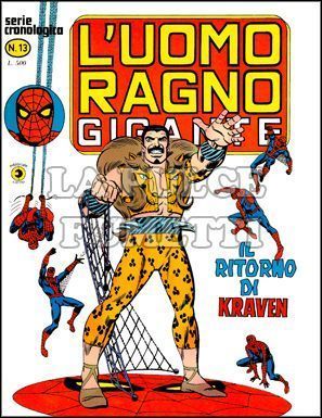 UOMO RAGNO GIGANTE #    13: IL RITORNO DI KRAVEN