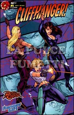 CLIFFHANGER #     1 DANGER GIRL COVER AZZURRA