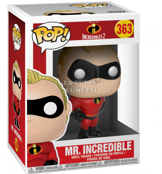 INCREDIBLES 2: MR. INCREDIBLE - VINYL FIGURE #  363 - POP FUNKO
