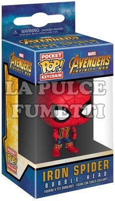 AVENGERS INFINITY WAR: IRON SPIDER - POP FUNKO POCKET KEYCHAN 4 CM