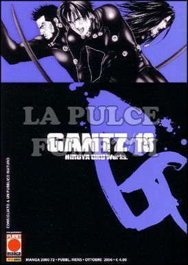 MANGA 2000 #    72 - GANTZ 18