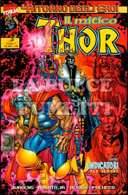 THOR #    11 - RITORNO DEGLI EROI