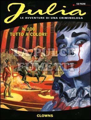 JULIA #   100: CLOWNS                      A COLORI