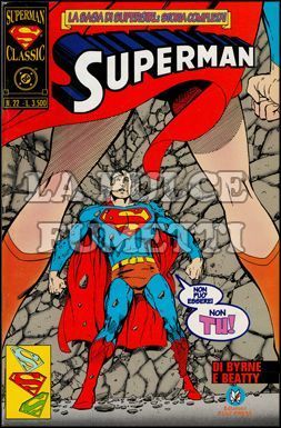 SUPERMAN CLASSIC #    22