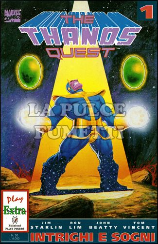 PLAY EXTRA #    30 - THANOS QUEST 1 (DI 2): INTRIGHI E SOGNI