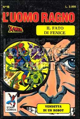 UOMO RAGNO #    18: VENDETTA DI UN ROBOT + ADESIVO