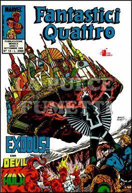 FANTASTICI QUATTRO #    12: EXODUS!