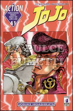 ACTION #    41 - JOJO 41: JOJO TERZA SERIE 25 - JOJO QUARTA SERIE  1