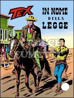 TEX GIGANTE #   142: IN NOME DELLA LEGGE