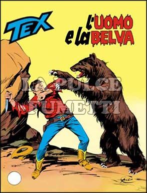 TEX GIGANTE #   222: L'UOMO E LA BELVA