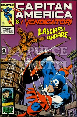 CAPITAN AMERICA E I VENDICATORI #    28: LASCIARSI ANDARE . . .