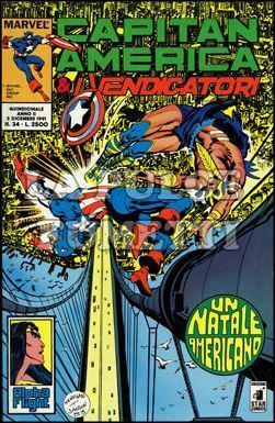 CAPITAN AMERICA E I VENDICATORI #    34: UN NATALE AMERICANO