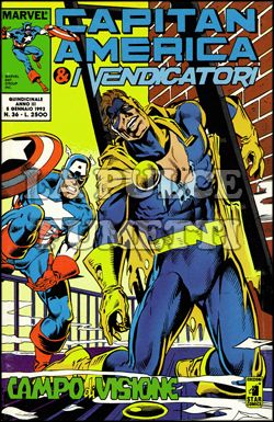CAPITAN AMERICA E I VENDICATORI #    36: CAMPODI VISIONE