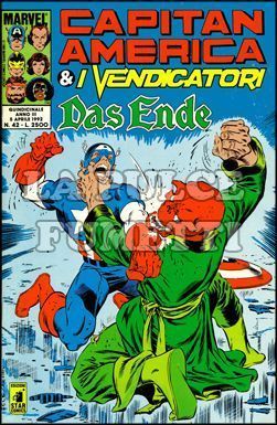 CAPITAN AMERICA E I VENDICATORI #    42: DAS ENDE