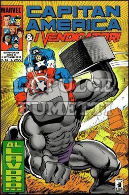 CAPITAN AMERICA E I VENDICATORI #    52: AL LAVORO . . .