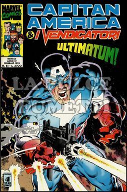 CAPITAN AMERICA E I VENDICATORI #    61: ULTIMATUM