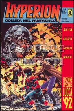 HYPERION - ODISSEA NEL FANTASTICO #     1 - LUCCA 1992