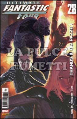 ULTIMATE FANTASTIC FOUR #    28: THANOS IL DIO PAZZO 1