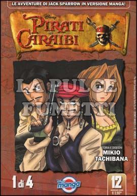 DISNEY MANGA #    12 - PIRATI DEI CARAIBI 1