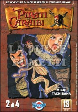 DISNEY MANGA #    13 - PIRATI DEI CARAIBI 2