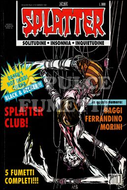 SPLATTER #    21