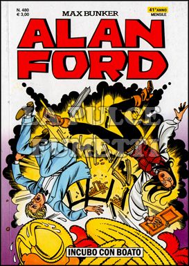 ALAN FORD ORIGINALE #   480: INCUBO CON BOATO