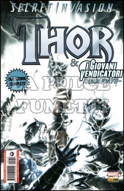 MARVEL CROSSOVER #    58 - THOR E I GIOVANI VENDICATORI / RUNAWAYS - SECRET INVASION