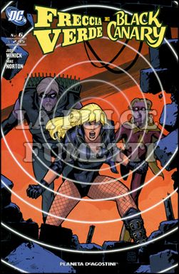 FRECCIA VERDE E BLACK CANARY #     6