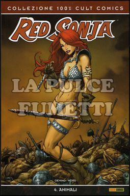 100% CULT COMICS - RED SONJA #     4: ANIMALI