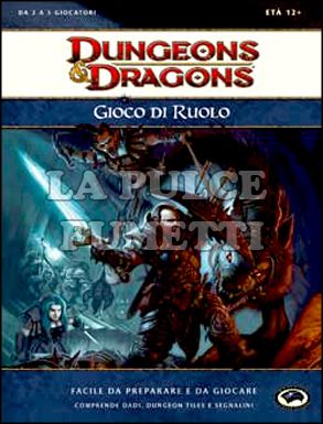 DUNGEONS E DRAGONS - GIOCO DI RUOLO SCATOLA BASE 4A EDIZIONE